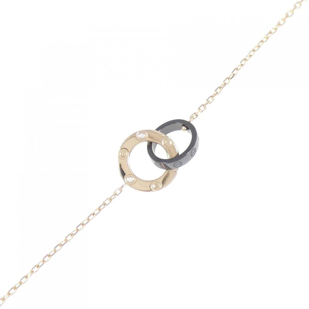 CARTIER Pink Love Charm Bracelet